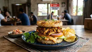Resep Burger Nasi Isi Ayam Suwir, Kuliner Praktis untuk Bekal dan Peluang Usaha