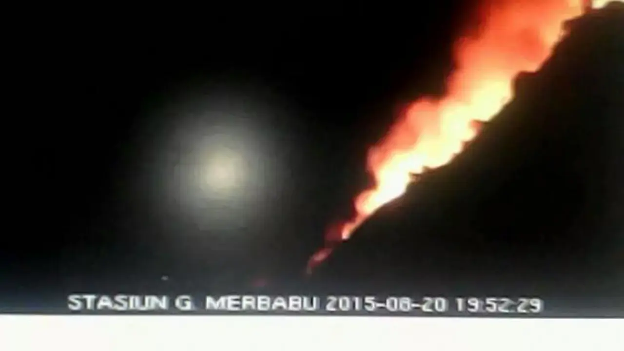 Kawasan Taman Nasional Gunung Merbabu Terbakar