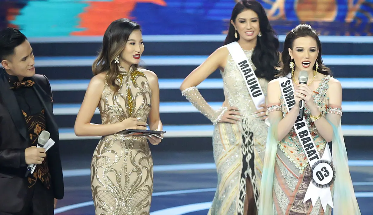 Kalista Iskandar finalis Puteri Indonesia 2020 wakil Sumatera Barat. (Bambang E Ros/Fimela.com)