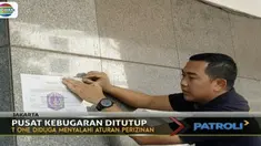 Polisi menutup sementara pusat kebugaran di kawasan Harmoni yang dijadikan tempat pesta seks kaum gay.