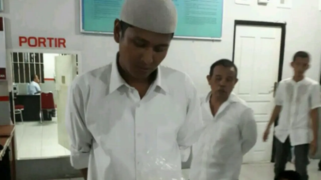 Usai Sidang, Tahanan KDRT Selundupkan Sabu ke Lapas Pekanbaru
