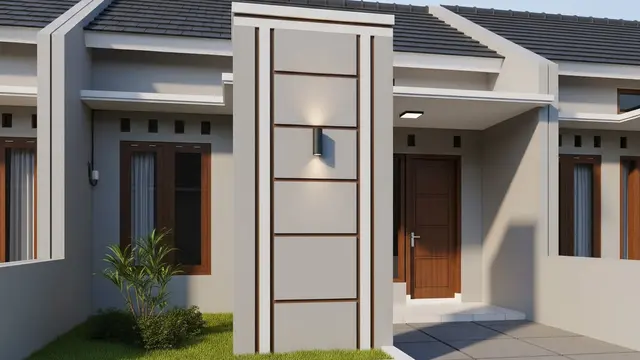 Pilar Minimalis yang Cocok untuk Rumah Subsidi (Gemini AI)