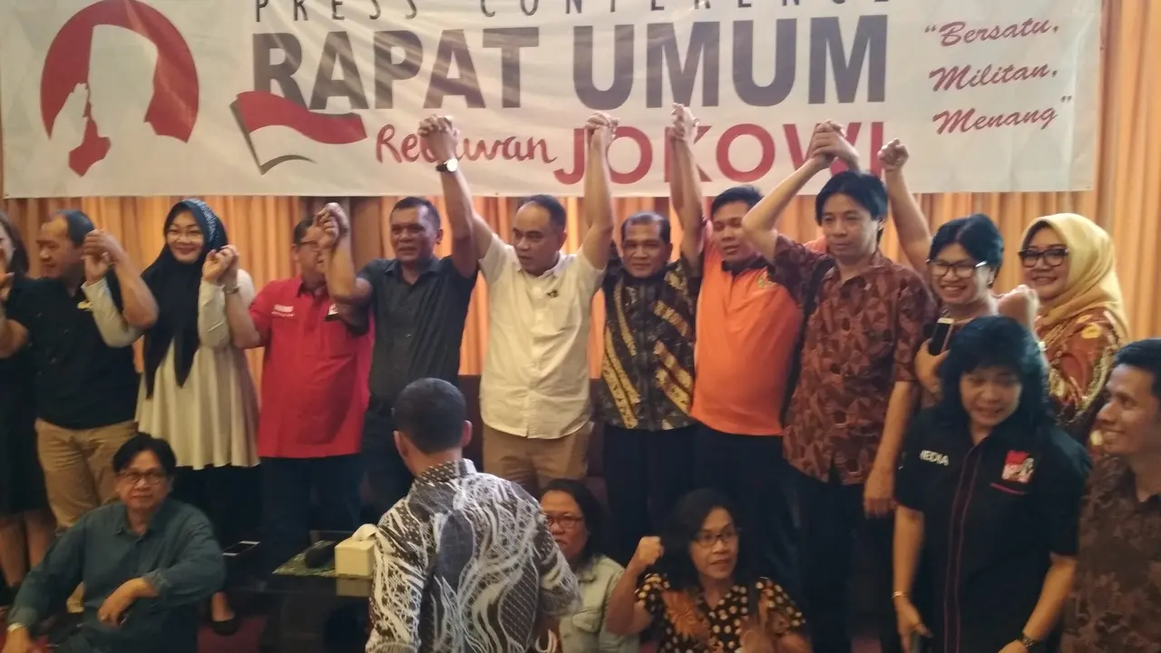 Relawan pendukung Jokowi akan menggelar rapat umum di Sentul Bogor. (Liputan6.com/Moch Harun Syah)
