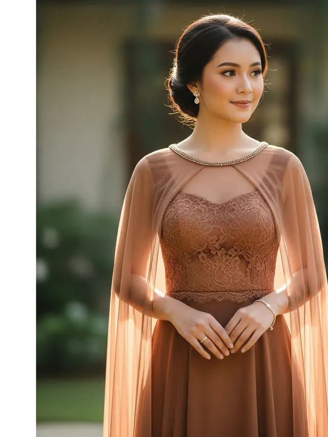Model Baju Bridesmaid Coksu (Gemini AI)