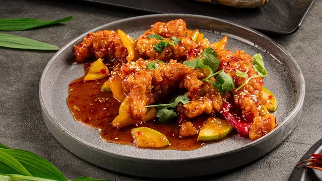 ikan dori fillet crispy asam manis