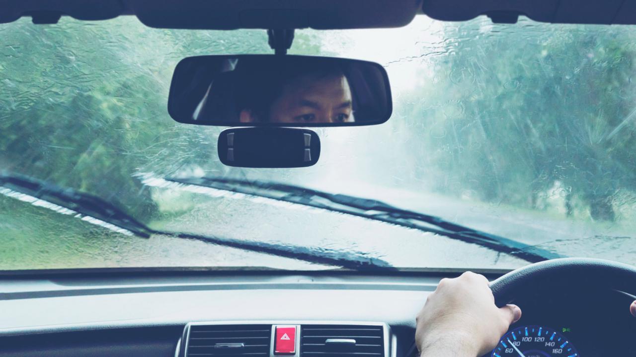 Ilustrasi wiper mobil