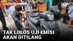 Kendaraan Tak Lolos Uji Emisi Akan Ditilang Mulai 1 September 2023