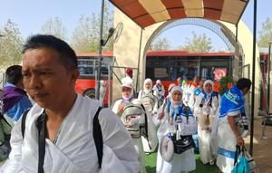 Jemaah haji Indonesia tiba di Arafah, 25 Mei 2026. (dok. Media Center Haji 2026)