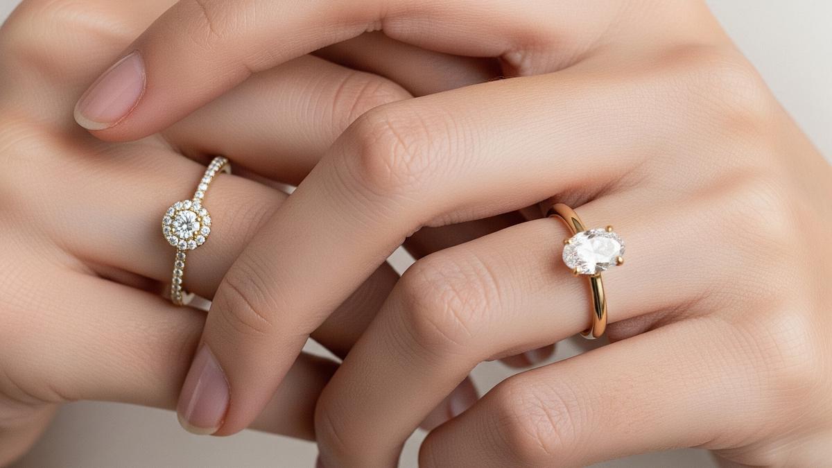 8 Cincin Emas Diamond untuk Tampilan Elegan di Jari Tangan