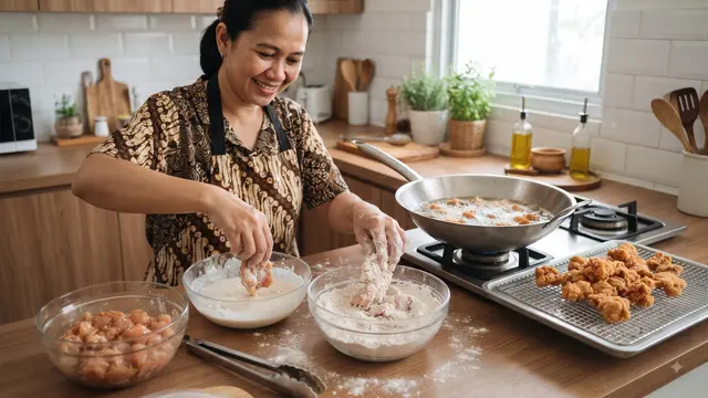 Resep Ayam Dadu Crispy Non Msg