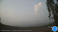 Gunung Lewotobi Laki-Laki kembali erupsi pada Rabu (27/11/2024), pukul 05.09 Wita. (Liputan6.com/ Dok PVMBG)