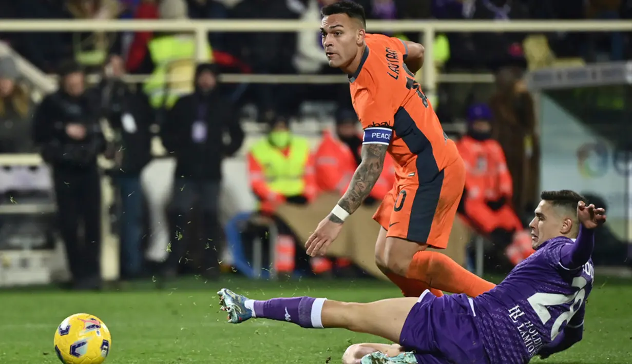 Sementara itu, Fiorentina ada di posisi lima dengan raihan 34 angka. (Massimo Paolone/LaPresse via AP)