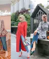 Mulai dari Zaskia Sungkar hingga Citra Kirana, berikut padu padan tunik dan celana jeans ala seleb yang bisa dijadikan inspirasi (Instagram).