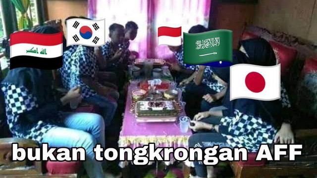 Meme Timnas Indonesia Imbang Lawan Arab Saudi di Kualifikasi Piala Dunia