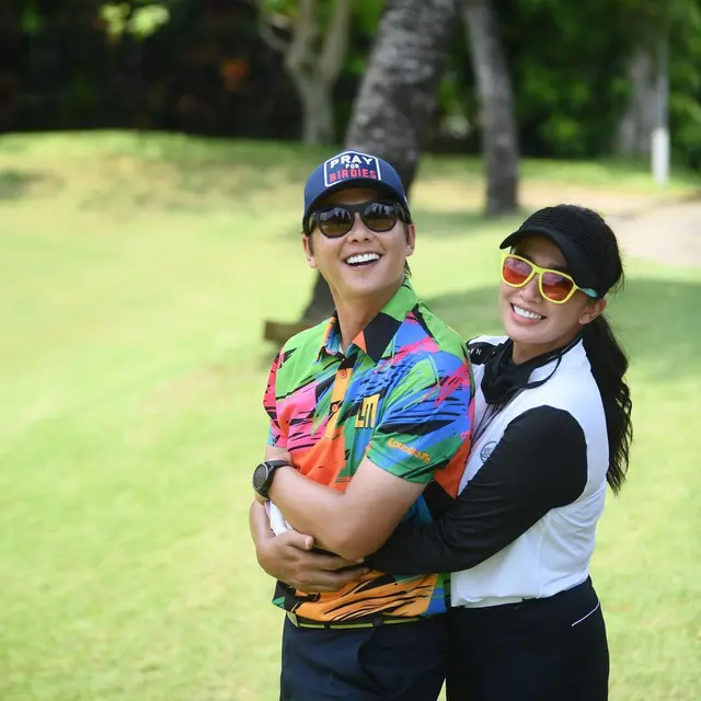 Ussy Sulistiawaty dan Andhika Pratama. (Foto: Instagram @andhiiikapratama)