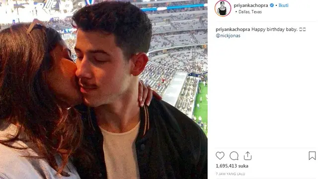 Priyanka Chopra dan Nick Jonas
