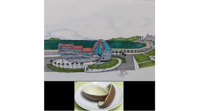 6 Makanan Sederhana Ini Jadi Objek Inspirasi Bikin Desain Gedung Futuristik