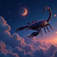 logo ramalan zodiak scorpio (sumber: AI generated)