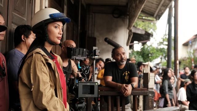 Suasana di lokasi syuting film Pengantin Setan. (Foto: Dok. MVP Pictures)