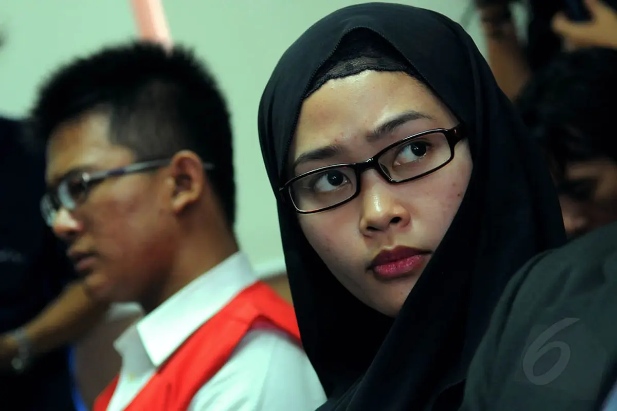 Wajah Penyesalan Tersangka Pembunuh Ade Sara
