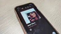 Tampilan link YouTube Music di Instagram Storiy (Liputan6.com/Giovani Dio Prasasti)