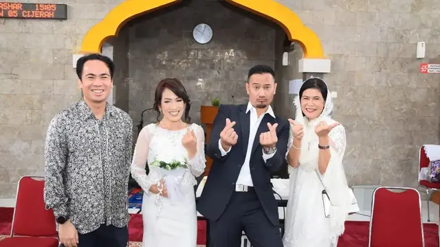 Pernikahan Mudjie Massaid dan DJ Lucyana