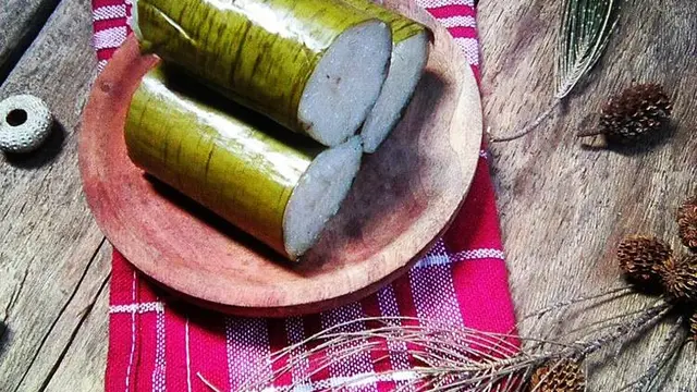 lemang makanan tradisional ramadan/cookpad