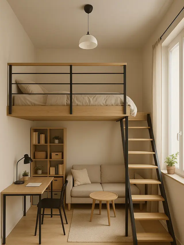 Inspirasi Kost Model Mezzanine (Foto: ChatGPT)