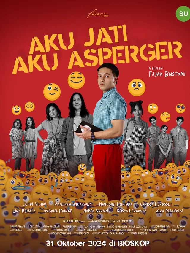 Poster film Aku Jati Aku Asperger. (Foto: Dok. Instagram @jefrinichol)