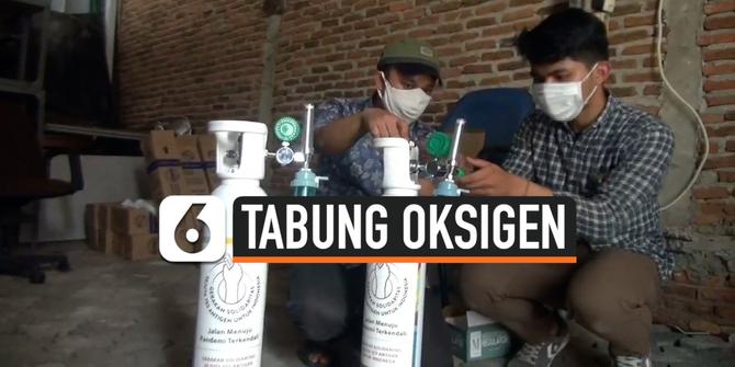VIDEO: Gerakan Pinjaman Tabung Oksigen Gratis di Jakarta
