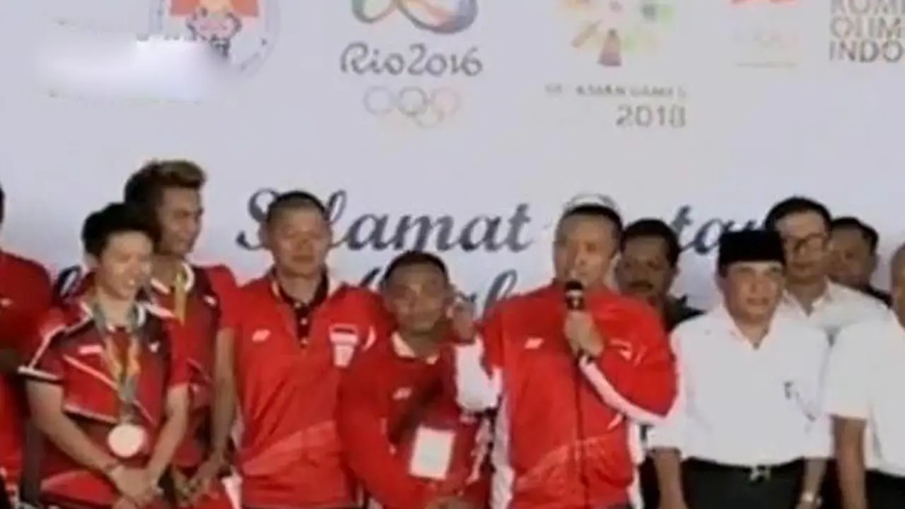 Penyambutan Tontowi/Liliyana