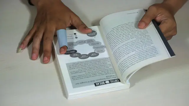 Dengan Bantuan Selotip, Membaca Buku Akan Lebih Nyaman