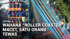 Wahana "Roller Coaster" Macet, Satu Orang Tewas