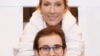 Celine Dion dan putranya. (dok. Instagram @celinedion/@denisetruscello/Dinny Mutiah)