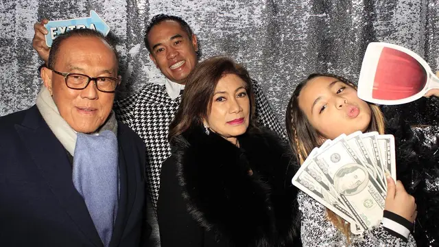 Nia Ramadhani dan keluarga (Instagram/ramadhaniabakrie)