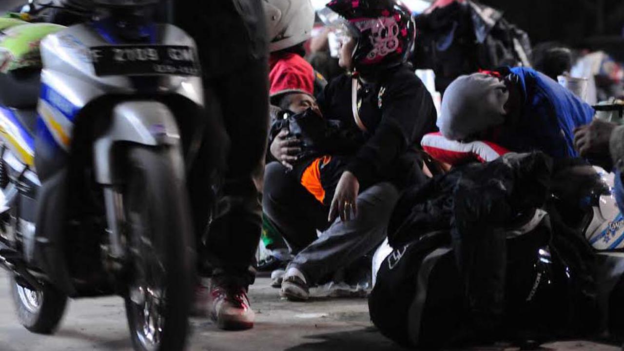 Suasana Arus Balik di Daerah Indramayu