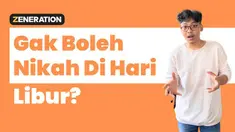 Beredar kabar tentang Kementerian Agama (Kemenag) melarang menikah saat hari libur. Benarkah?