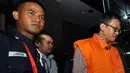 Rauf merupakan perantara uang dari pihak Fuad sebagai penerima uang terkait jual beli gas alam untuk pembangkit listrik di Gresik dan Gili Timur, Bangkalan, Selasa (2/12/2014). (Liputan6.com/Miftahul Hayat)
