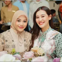 Aaliyah Massaid dan Aurel Hermansyah. [@aaliyah.massaid]