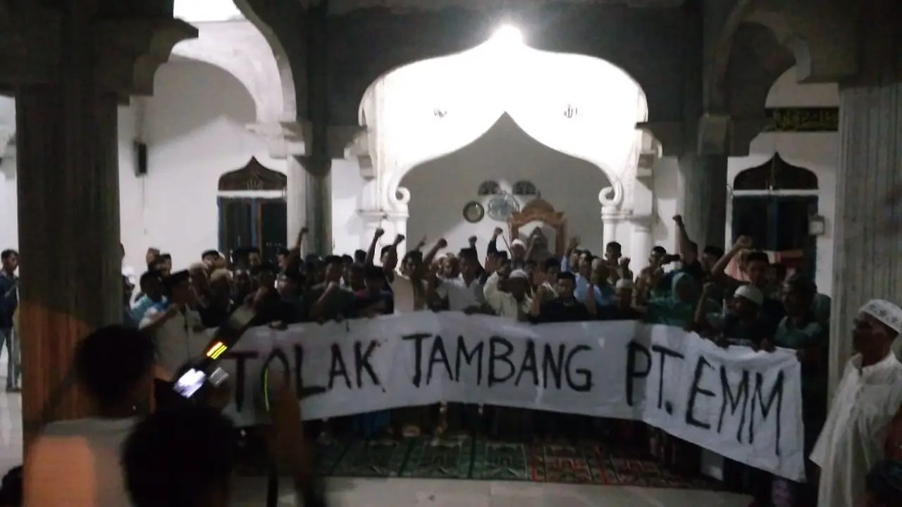 Aksi Tolak Tambang di Aceh