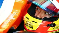 Pebalap Manor Racing, Rio Haryanto, merasa membuat langkah maju pada sesi kualifikasi GP Jerman, di Sirkuit Hockenheim, Sabtu (30/7/2016). (Bola.com/Manor Racing)