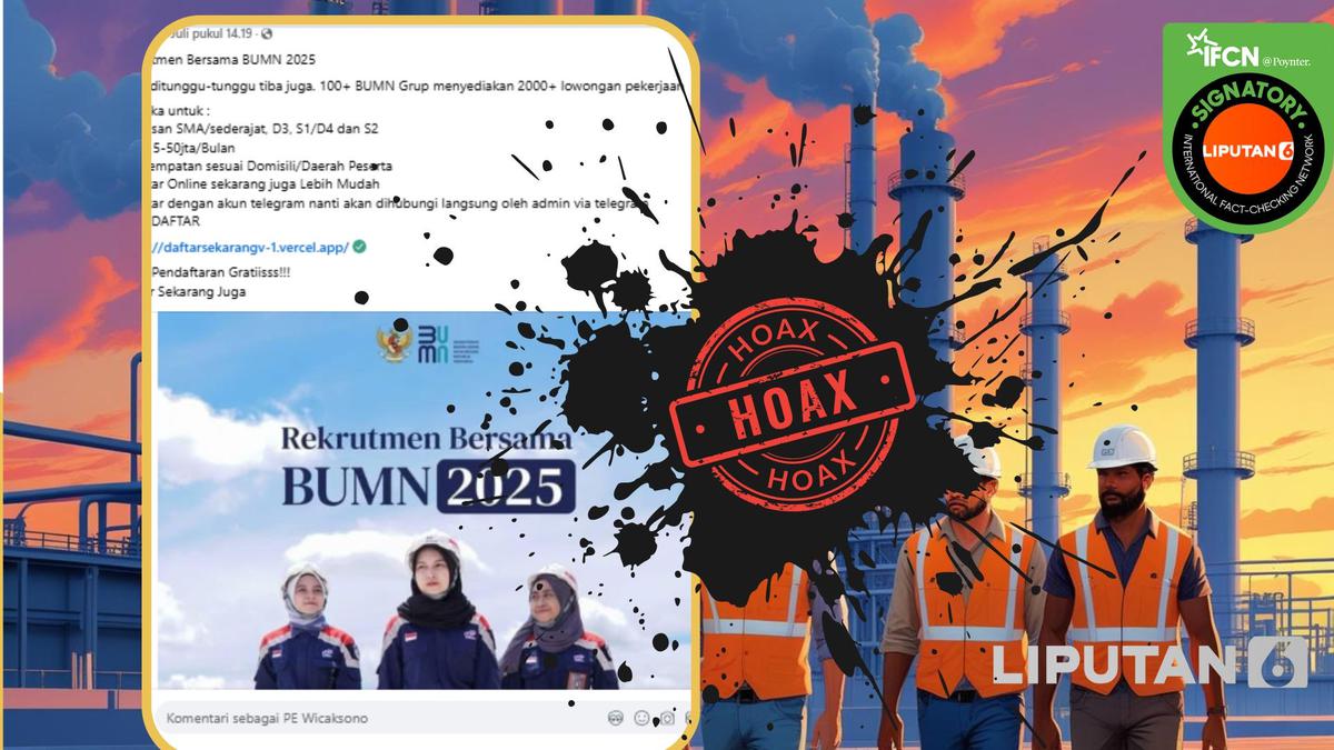 Deretan Hoaks yang Beredar dalam Sepekan, Waspadai Modus Pembagian Hadiah hingga Lowongan Kerja