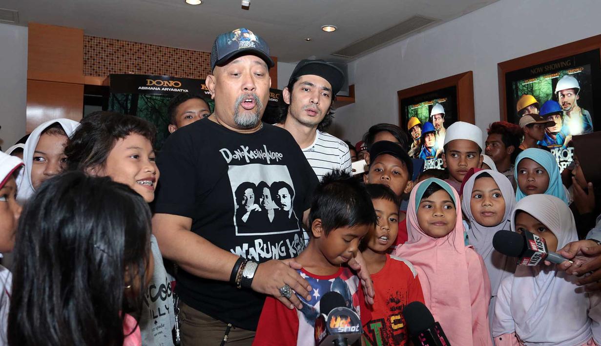 Keseruan Pemeran Warkop DKI Reborn 2 saat Nobar dengan 