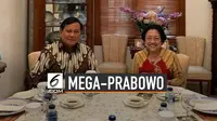 Mega-Prabowo Makan Satu Meja, Ini Potret Pertemuannya