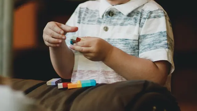 Ilustrasi anak autis