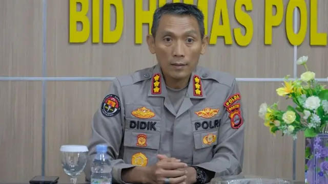Kabid Humas Polda Banten Kombes Pol Didik Hariyanto.