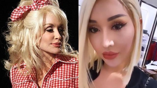 5 Potret Lucinta Luna Mirip Artis Lain, Terbaru Mirip Dolly Parton