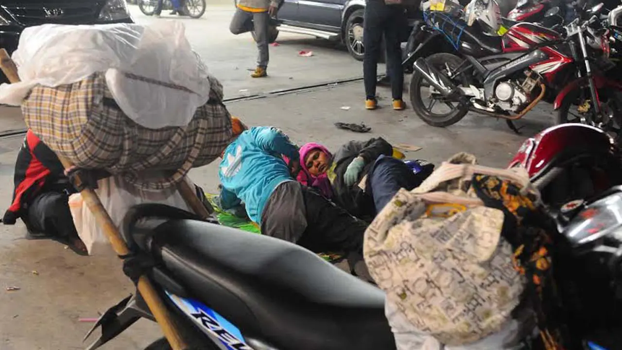 Suasana Arus Balik di Daerah Indramayu