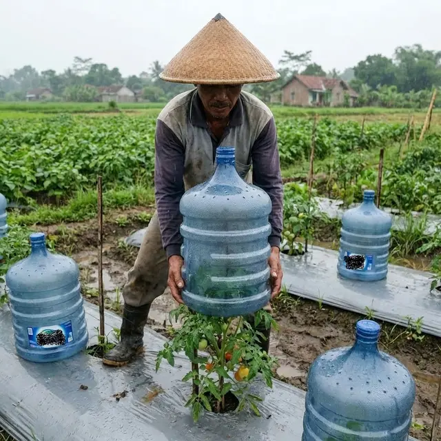 Galon untuk Rumah Kaca Mini (Portable Greenhouse)