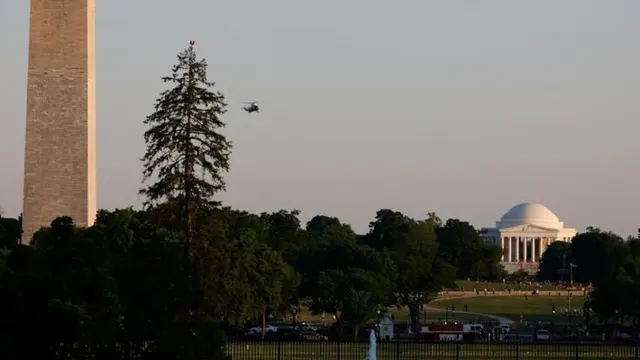 White House atau Gedung Putih di Amerika Serikat. (File/AFP)
